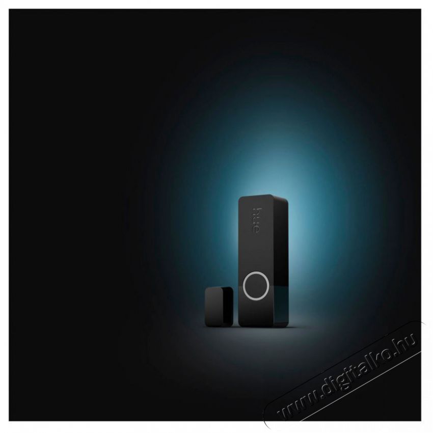 PHILIPS Hue Contact - fekete H&aacute;ztart&aacute;s / Otthon / K&uuml;lt&eacute;r - Biztons&aacute;gtechnika - Nyit&aacute;s&eacute;rz&eacute;kelő - 519593