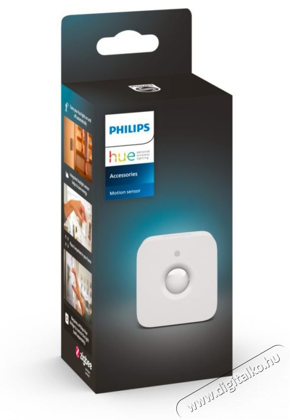 PHILIPS Hue Motion Sensor H&aacute;ztart&aacute;s / Otthon / K&uuml;lt&eacute;r - Vil&aacute;g&iacute;t&aacute;s / elektromoss&aacute;g - L&aacute;mpa kieg&eacute;sz&iacute;tő - 519596