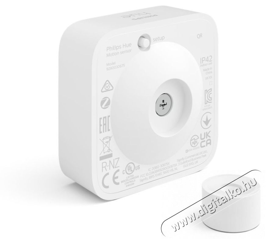 PHILIPS Hue Motion Sensor H&aacute;ztart&aacute;s / Otthon / K&uuml;lt&eacute;r - Vil&aacute;g&iacute;t&aacute;s / elektromoss&aacute;g - L&aacute;mpa kieg&eacute;sz&iacute;tő - 519596