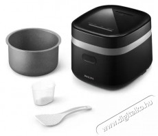 PHILIPS 3000 Series Mini HD3090/80 Konyhai term&eacute;kek - Konyhai kisg&eacute;p (s&uuml;t&eacute;s / főz&eacute;s / hűt&eacute;s / &eacute;telk&eacute;sz&iacute;t&eacute;s) - L&eacute;gkever&eacute;ses főzőg&eacute;p / elektromos kukta / multifunkci&oacute;s s&uuml;tő - 530687