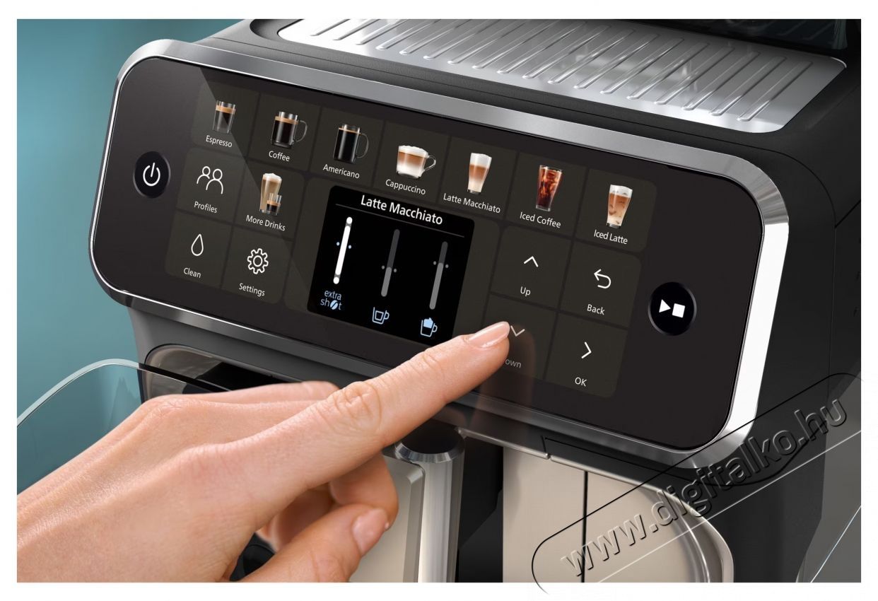 PHILIPS EP5546/70 5500 k&aacute;v&eacute;főző Konyhai term&eacute;kek - K&aacute;v&eacute;főző / k&aacute;v&eacute;&ouml;rlő / kieg&eacute;sz&iacute;tő - Automata k&aacute;v&eacute;főző - 531279