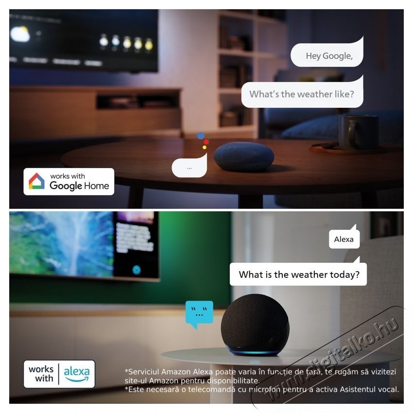 PHILIPS 50PUS8510 AMBILIGHT QLED telev&iacute;zi&oacute;, 126 cm, Smart TV, 4K Ultra HD, F energiaoszt&aacute;ly (2025-&ouml;s modell) Telev&iacute;zi&oacute;k - LED telev&iacute;zi&oacute; - UHD 4K felbont&aacute;s&uacute; - 535497