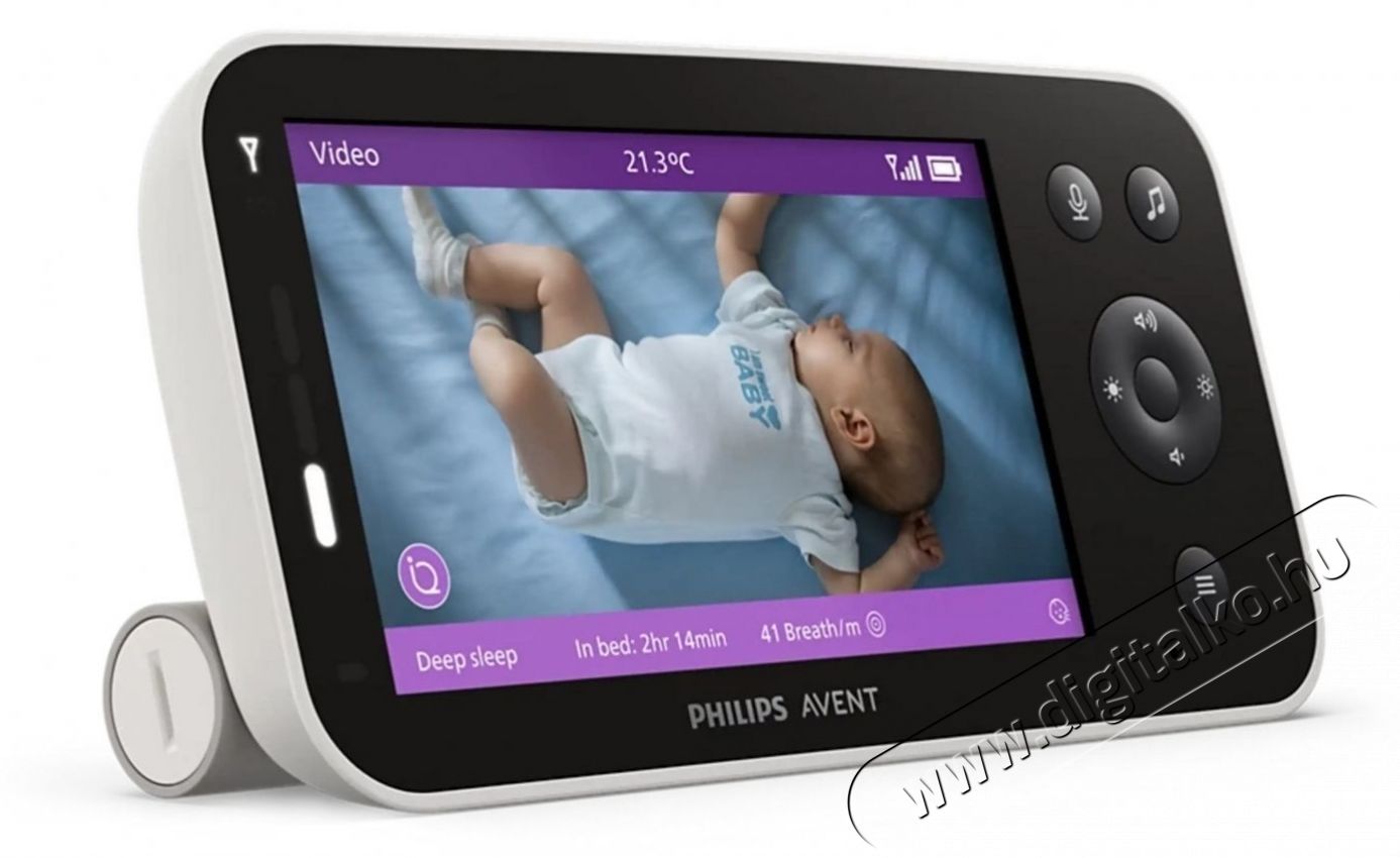 PHILIPS AVENT SCD971/26 pr&eacute;mium, csatlakoztatott okosvide&oacute;s babaőr Sz&eacute;ps&eacute;g&aacute;pol&aacute;s / Eg&eacute;szs&eacute;g - Baba mama term&eacute;k - B&eacute;biőr / babafigyelő - 540470