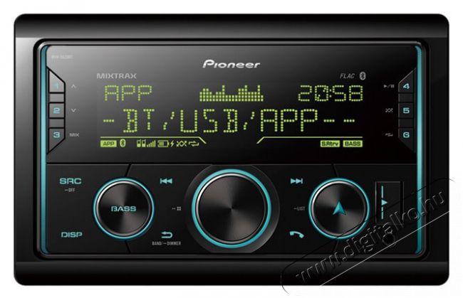 Pioneer MVH-S620BT aut&oacute;r&aacute;di&oacute; fejegys&eacute;g Aut&oacute;hifi / Aut&oacute; felszerel&eacute;s - Aut&oacute;r&aacute;di&oacute; fejegys&eacute;g - Aut&oacute;r&aacute;di&oacute; fejegys&eacute;g - 368098