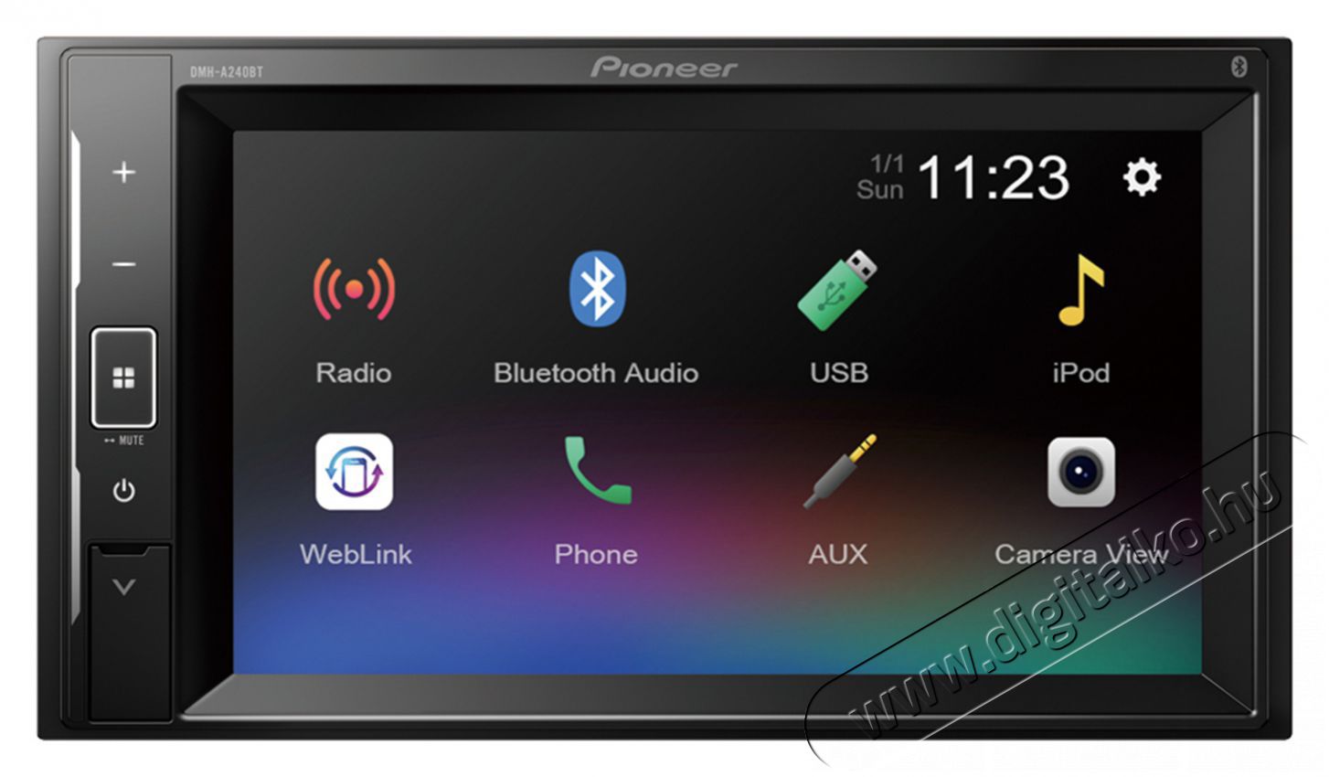 Pioneer DMH-A240BT multim&eacute;dia fejegys&eacute;g Aut&oacute;hifi / Aut&oacute; felszerel&eacute;s - Aut&oacute;r&aacute;di&oacute; fejegys&eacute;g - Aut&oacute;r&aacute;di&oacute; fejegys&eacute;g - 379791