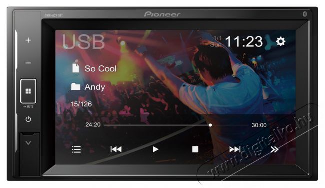 Pioneer DMH-A240BT multim&eacute;dia fejegys&eacute;g Aut&oacute;hifi / Aut&oacute; felszerel&eacute;s - Aut&oacute;r&aacute;di&oacute; fejegys&eacute;g - Aut&oacute;r&aacute;di&oacute; fejegys&eacute;g - 379791