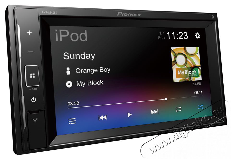 Pioneer DMH-A240BT multim&eacute;dia fejegys&eacute;g Aut&oacute;hifi / Aut&oacute; felszerel&eacute;s - Aut&oacute;r&aacute;di&oacute; fejegys&eacute;g - Aut&oacute;r&aacute;di&oacute; fejegys&eacute;g - 379791