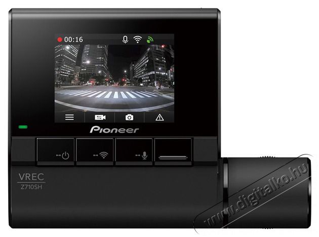 Pioneer VREC-Z710SH Full HD GPS menetr&ouml;gz&iacute;tő kamera F&eacute;nyk&eacute;pezőg&eacute;p / kamera - Aut&oacute;s fed&eacute;lzeti kamera - 404300