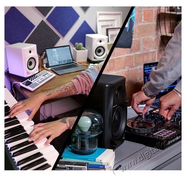 Pioneer Pioneer DJ DM-50D-W feh&eacute;r asztali monitor hangfalp&aacute;r Aut&oacute;hifi / Aut&oacute; felszerel&eacute;s - Aut&oacute; hangsug&aacute;rz&oacute; - Hangsz&oacute;r&oacute; - 457005