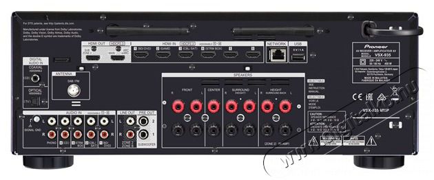 Pioneer VSX-935-B 7.2 csatorn&aacute;s fekete h&aacute;zimozi erős&iacute;tő Audio-Video / Hifi / Multim&eacute;dia - H&aacute;zimozi - H&aacute;zimozi erős&iacute;tő - 501236