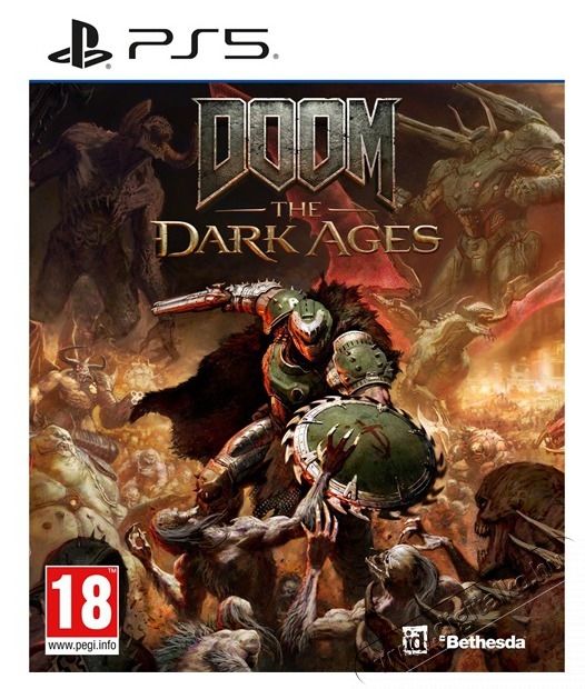 PLAION DOOM: The Dark Ages Standard Edition PS5 j&aacute;t&eacute;kszoftver Iroda &eacute;s sz&aacute;m&iacute;t&aacute;stechnika - J&aacute;t&eacute;k konzol - Playstation 5 (PS5) j&aacute;t&eacute;k - 507568