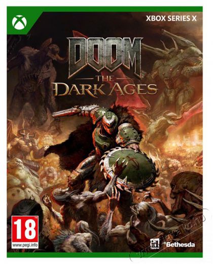 PLAION DOOM: The Dark Ages Standard Edition Xbox Series j&aacute;t&eacute;kszoftver Iroda &eacute;s sz&aacute;m&iacute;t&aacute;stechnika - J&aacute;t&eacute;k konzol - Xbox One j&aacute;t&eacute;k - 507569