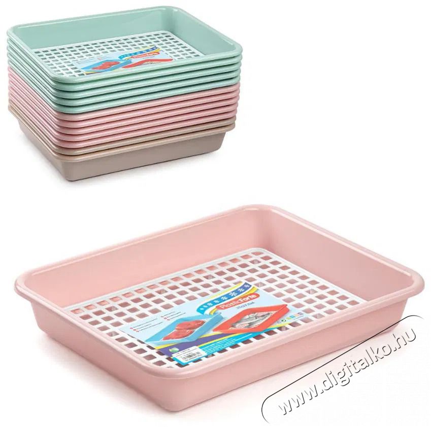 PLASTIC FORTE Leolvaszt&oacute; t&aacute;l 35 &times; 28 &times; 6 cm UH Konyhai term&eacute;kek - Ed&eacute;ny - Ed&eacute;ny k&eacute;szlet - 527854