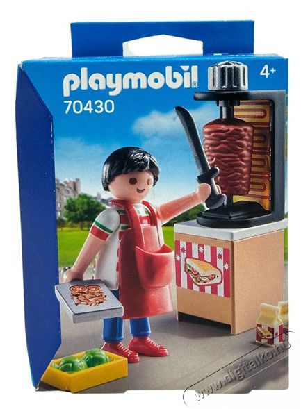 PLAYMOBIL 70430 Kebabos figura H&aacute;ztart&aacute;s / Otthon / K&uuml;lt&eacute;r - J&aacute;t&eacute;k / Sport - J&aacute;t&eacute;kfigura - 510830