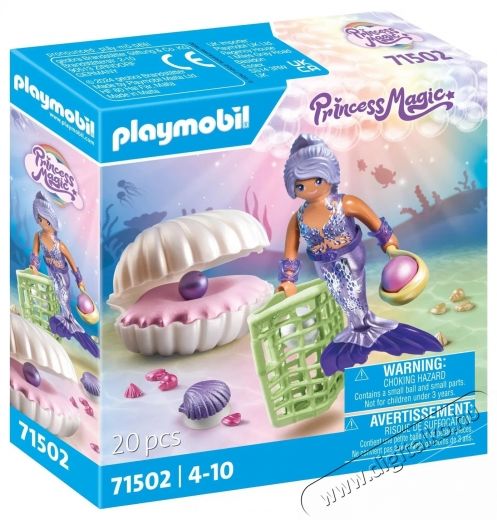 PLAYMOBIL 71502 Hable&aacute;ny gy&ouml;ngyh&aacute;z kagyl&oacute;val H&aacute;ztart&aacute;s / Otthon / K&uuml;lt&eacute;r - J&aacute;t&eacute;k / Sport - J&aacute;t&eacute;kfigura - 532052