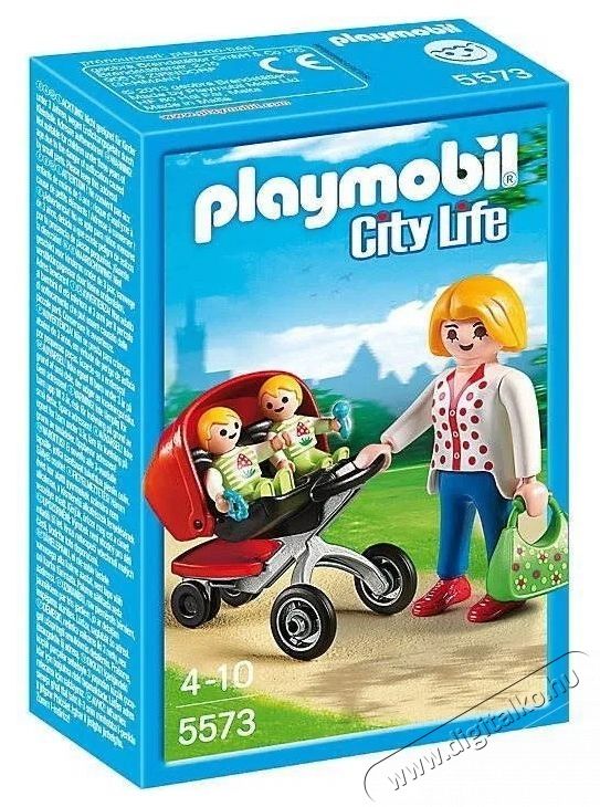PLAYMOBIL 5573 Ikerbabakocsi H&aacute;ztart&aacute;s / Otthon / K&uuml;lt&eacute;r - J&aacute;t&eacute;k / Sport - J&aacute;t&eacute;kfigura - 532043