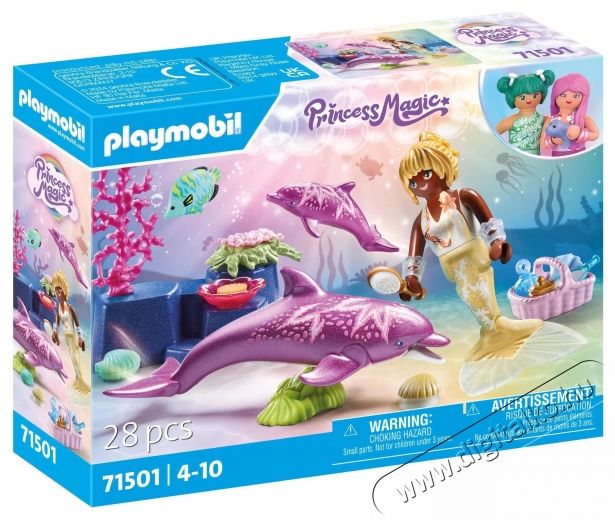 PLAYMOBIL 71501 Hable&aacute;ny delfinekkel H&aacute;ztart&aacute;s / Otthon / K&uuml;lt&eacute;r - J&aacute;t&eacute;k / Sport - J&aacute;t&eacute;kfigura - 532073