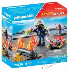 PLAYMOBIL 71826 Tűzolt&oacute; v&iacute;z&aacute;gy&uacute;val H&aacute;ztart&aacute;s / Otthon / K&uuml;lt&eacute;r - J&aacute;t&eacute;k / Sport - J&aacute;t&eacute;kfigura - 532075