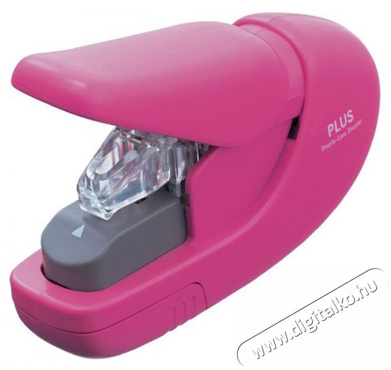 PLUS JAPAN k&eacute;zi kapocsmentes pink t&uuml;ző- &eacute;s lyukaszt&oacute;g&eacute;p Iroda &eacute;s sz&aacute;m&iacute;t&aacute;stechnika - Egy&eacute;b sz&aacute;m&iacute;t&aacute;stechnikai term&eacute;k - 508279