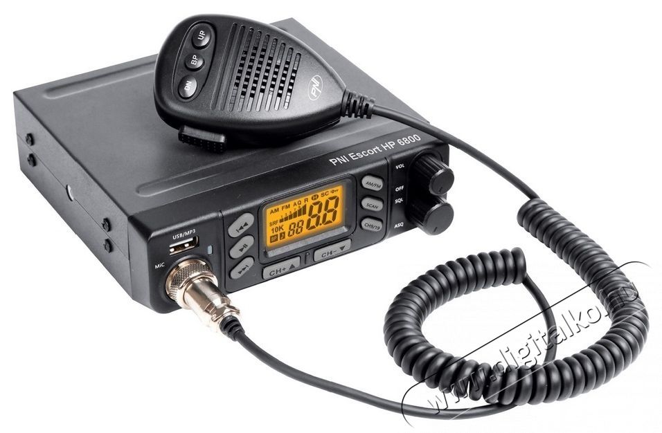 PNI Escort HP 6800 ASQ CB r&aacute;di&oacute; Aut&oacute;hifi / Aut&oacute; felszerel&eacute;s - Aut&oacute;r&aacute;di&oacute; fejegys&eacute;g - Aut&oacute;r&aacute;di&oacute; fejegys&eacute;g - 535562