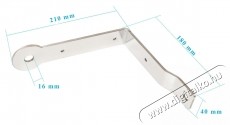 PNI SPA-31 antennatart&oacute; napellenzőre szerelhető Tv kieg&eacute;sz&iacute;tők - Fali tart&oacute; / konzol - Antenna tart&oacute; - 535583