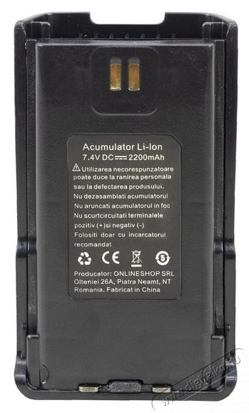 PNI PB-R17 akkumul&aacute;tor PNI PMR R17 hordozhat&oacute; r&aacute;di&oacute;&aacute;llom&aacute;shoz Mobil / Kommunik&aacute;ci&oacute; / Smart - Walkie-Talkie / PMR r&aacute;di&oacute; - Kieg&eacute;sz&iacute;tő - 535567