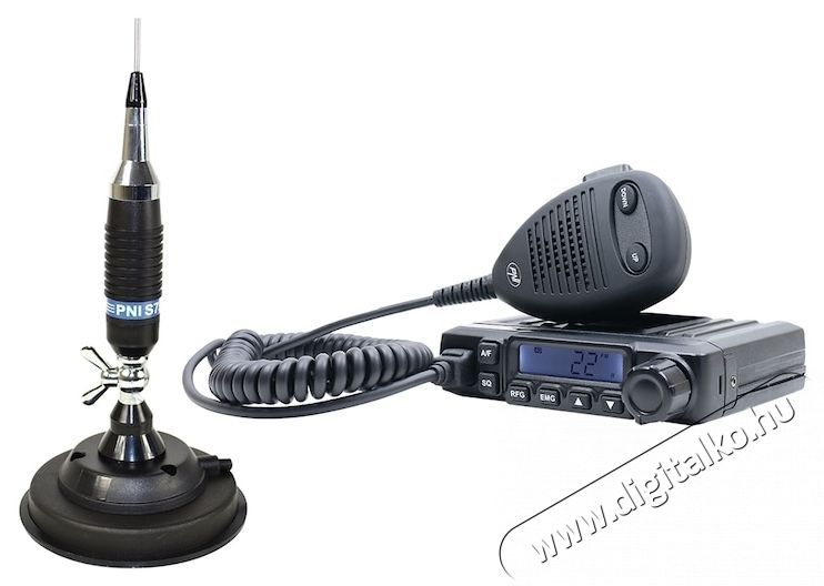 PNI Escort HP 6500 ASQ CB r&aacute;di&oacute;&aacute;llom&aacute;s csomag + PNI S75 CB antenna Aut&oacute;hifi / Aut&oacute; felszerel&eacute;s - Aut&oacute;r&aacute;di&oacute; fejegys&eacute;g - Aut&oacute;r&aacute;di&oacute; fejegys&eacute;g - 535533