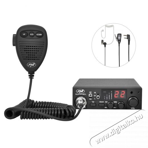 PNI Escort r&aacute;di&oacute;&aacute;llom&aacute;s, HP 8001L ASQ, fejhallgat&oacute;val &eacute;s mikrofonnal, HS81 Aut&oacute;hifi / Aut&oacute; felszerel&eacute;s - Aut&oacute;s / aut&oacute;hifi kieg&eacute;sz&iacute;tő - Egy&eacute;b aut&oacute;s kieg&eacute;sz&iacute;tő - 535589