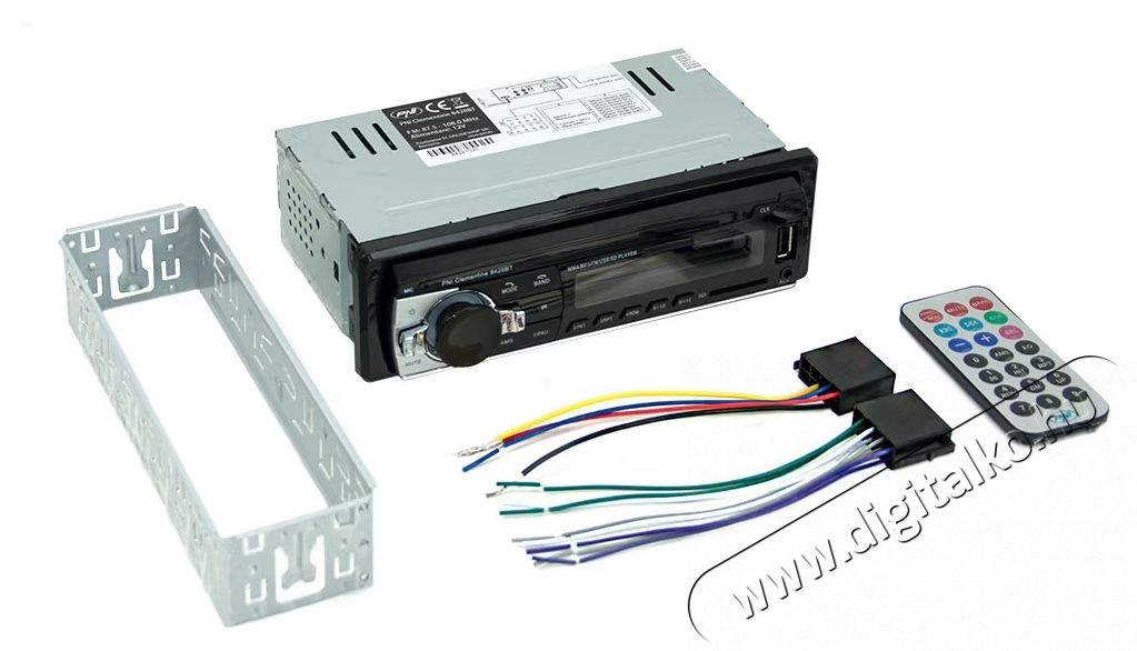 PNI Clementine 8428BT aut&oacute;s r&aacute;di&oacute; csomag MP3 lej&aacute;tsz&oacute;val Aut&oacute;hifi / Aut&oacute; felszerel&eacute;s - Aut&oacute;r&aacute;di&oacute; fejegys&eacute;g - Aut&oacute;r&aacute;di&oacute; fejegys&eacute;g - 535542