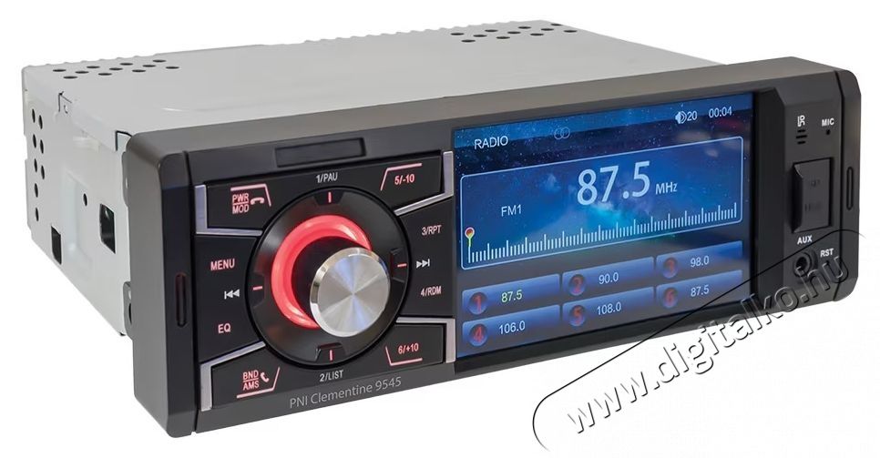 PNI Clementine 9545 MP5 aut&oacute;s lej&aacute;tsz&oacute; + PNI HiFi500 koaxi&aacute;lis aut&oacute;s hangsz&oacute;r&oacute;k Aut&oacute;hifi / Aut&oacute; felszerel&eacute;s - Aut&oacute;r&aacute;di&oacute; fejegys&eacute;g - Aut&oacute;r&aacute;di&oacute; fejegys&eacute;g - 535518