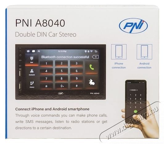 PNI A8040 aut&oacute;s multim&eacute;dia lej&aacute;tsz&oacute; Android 13-mal Aut&oacute;hifi / Aut&oacute; felszerel&eacute;s - Aut&oacute;r&aacute;di&oacute; fejegys&eacute;g - Aut&oacute;r&aacute;di&oacute; fejegys&eacute;g - 535574