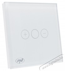 PNI SafeHome DIM101 egyszerű kapcsol&oacute; &eacute;rint&eacute;ssel &eacute;s f&eacute;nyerő-szab&aacute;lyz&oacute;val, 1X700W, fesz&uuml;lts&eacute;g alatt, nulla n&eacute;lk&uuml;l, &uuml;veg, feh&eacute;r H&aacute;ztart&aacute;s / Otthon / K&uuml;lt&eacute;r - Vil&aacute;g&iacute;t&aacute;s / elektromoss&aacute;g - L&aacute;mpa kieg&eacute;sz&iacute;tő - 540478