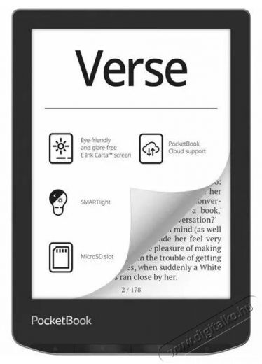 Pocketbook PB629-M-WW Basic Verse e-book olvas&oacute; Mobil / Kommunik&aacute;ci&oacute; / Smart - E-book olvas&oacute; - 495729