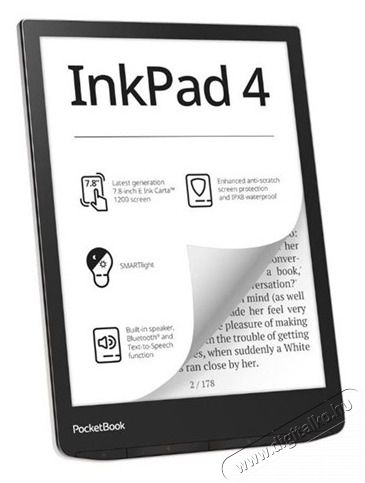 Pocketbook PB743G InkPad4 7,8 ez&uuml;st E-Book olvas&oacute; Mobil / Kommunik&aacute;ci&oacute; / Smart - E-book olvas&oacute; - 506989