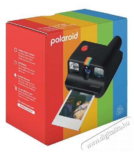 Polaroid GO gen2 analog instant fekete f&eacute;nyk&eacute;pezőg&eacute;p F&eacute;nyk&eacute;pezőg&eacute;p / kamera - Kompakt f&eacute;nyk&eacute;pezőg&eacute;p - Anal&oacute;g f&eacute;nyk&eacute;pezőg&eacute;p - 500481
