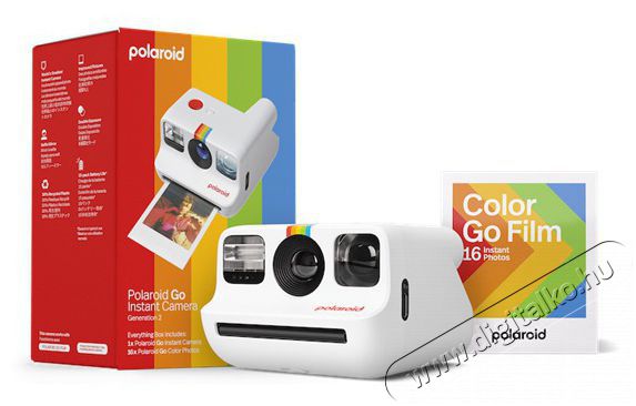 Polaroid Go Gen 2 EB White instant f&eacute;nyk&eacute;pező F&eacute;nyk&eacute;pezőg&eacute;p / kamera - Kompakt f&eacute;nyk&eacute;pezőg&eacute;p - Norm&aacute;l tud&aacute;s&uacute; kompakt - 514336