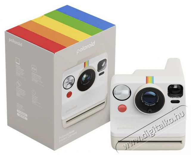 Polaroid Now Gen 3 Pebble White F&eacute;nyk&eacute;pezőg&eacute;p / kamera - Kompakt f&eacute;nyk&eacute;pezőg&eacute;p - Anal&oacute;g f&eacute;nyk&eacute;pezőg&eacute;p - 520035