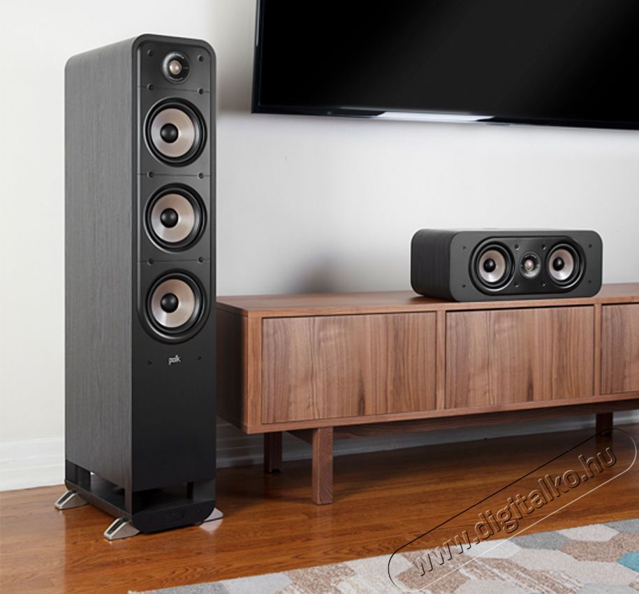 Polk Audio Signature S60E &aacute;ll&oacute; hangsug&aacute;rz&oacute; /p&aacute;r - fekete Audio-Video / Hifi / Multim&eacute;dia - Hangfal - Hangfalszett - &Aacute;ll&oacute; / front hangfal - 344600