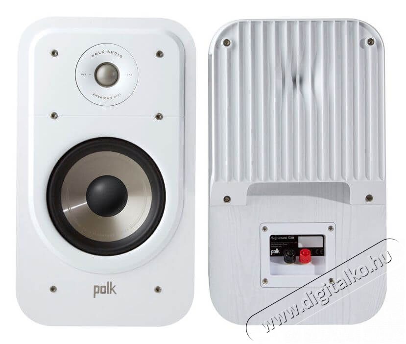 Polk Audio Signature S20E polcsug&aacute;rz&oacute; /p&aacute;r - feh&eacute;r Audio-Video / Hifi / Multim&eacute;dia - Hangfal - Hangfalszett - Polc / &aacute;llv&aacute;nyos/ h&aacute;tt&eacute;r hangsug&aacute;rz&oacute; - 344591