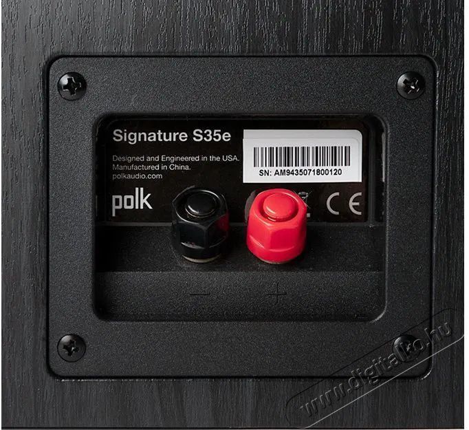 Polk Audio Signature S35Ce Black Audio-Video / Hifi / Multim&eacute;dia - Hangfal - Hangfalszett - Centersug&aacute;rz&oacute; - 511501