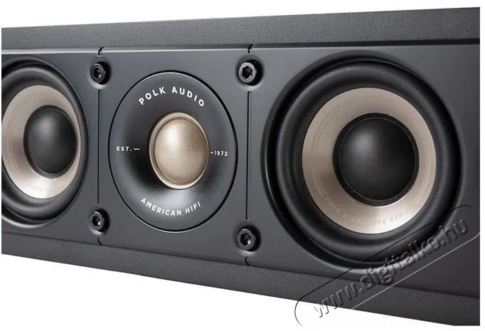 Polk Audio Signature S35Ce Black Audio-Video / Hifi / Multim&eacute;dia - Hangfal - Hangfalszett - Centersug&aacute;rz&oacute; - 511501