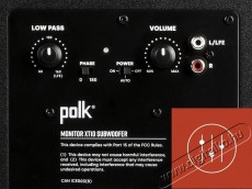 Polk Monitor XT10 fekete Audio-Video / Hifi / Multim&eacute;dia - Hangfal - Hangfalszett - M&eacute;lynyom&oacute; - 511502