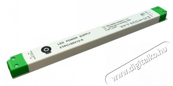 POS POWER FTPC100V12-S 12V/8.3A 100W IP20 v&eacute;kony LED t&aacute;pegys&eacute;g H&aacute;ztart&aacute;s / Otthon / K&uuml;lt&eacute;r - Vil&aacute;g&iacute;t&aacute;s / elektromoss&aacute;g - L&aacute;mpa kieg&eacute;sz&iacute;tő - 396424