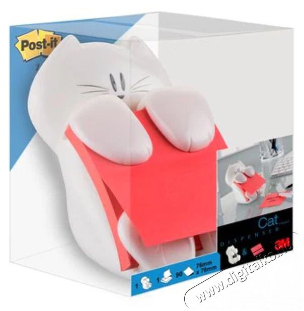 Post-it macska alak&uacute; Z-adagol&oacute; Iroda &eacute;s sz&aacute;m&iacute;t&aacute;stechnika - Egy&eacute;b sz&aacute;m&iacute;t&aacute;stechnikai term&eacute;k - 415821