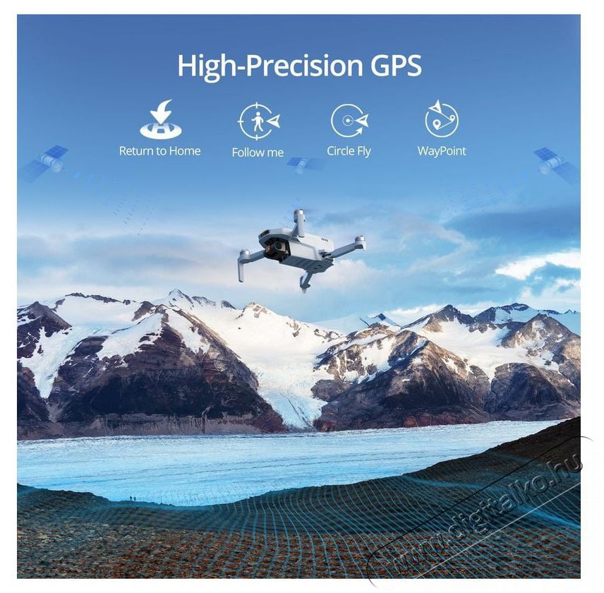 Potensic Atom SE 4K F&eacute;nyk&eacute;pezőg&eacute;p / kamera - Dr&oacute;n - Dr&oacute;n - 506010
