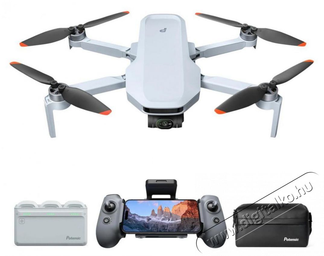 Potensic Atom2 Standard F&eacute;nyk&eacute;pezőg&eacute;p / kamera - Dr&oacute;n - Dr&oacute;n - 506013