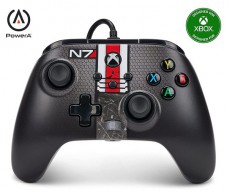 POWERA Enhanced Xbox Series X|S vezet&eacute;kes Mass Effect N7 kontroller Iroda &eacute;s sz&aacute;m&iacute;t&aacute;stechnika - J&aacute;t&eacute;k konzol - Kontroller - 437291