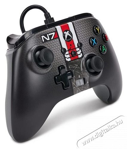 POWERA Enhanced Xbox Series X|S vezet&eacute;kes Mass Effect N7 kontroller Iroda &eacute;s sz&aacute;m&iacute;t&aacute;stechnika - J&aacute;t&eacute;k konzol - Kontroller - 437291