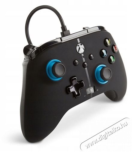 POWERA EnWired Xbox Series X|S / Xbox One vezet&eacute;kes fekete-k&eacute;k kontroller Iroda &eacute;s sz&aacute;m&iacute;t&aacute;stechnika - J&aacute;t&eacute;k konzol - Kontroller - 437455