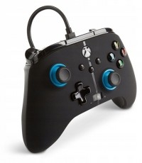POWERA EnWired Xbox Series X|S / Xbox One vezet&eacute;kes fekete-k&eacute;k kontroller Iroda &eacute;s sz&aacute;m&iacute;t&aacute;stechnika - J&aacute;t&eacute;k konzol - Kontroller - 437455
